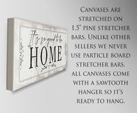 It's So Good To Be Home 2 - Canvas