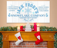 Jack Frost Snowflake Co - Canvas