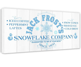 Jack Frost Snowflake Co - Canvas