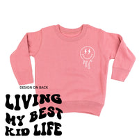 Living My Best Kid Life (w/ Melty Lightning Eyes) - Child Sweater