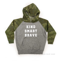 Kind Smart Brave - Varsity - Child HOODIE