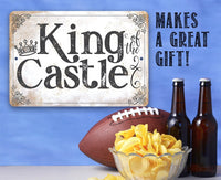 King of the Castle - Metal Sign