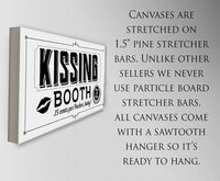 Kissing Booth - Canvas