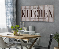 Kitchen Sign - Canvas