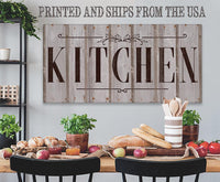 Kitchen Sign - Canvas