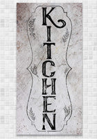 Kitchen - Vertical - Canvas