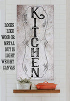 Kitchen - Vertical - Canvas