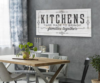 Kitchens Are Made - Canvas