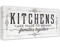 Kitchens Are Made - Canvas