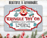 Kringle Toy Company - Metal Sign
