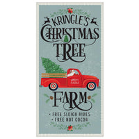Kringle's Christmas Tree Farm - Canvas
