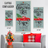 Kringle's Christmas Tree Farm - Canvas