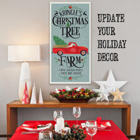 Kringle's Christmas Tree Farm - Canvas