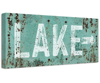 Lake Directional - Canvas
