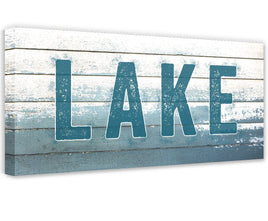 Lake Sign - Canvas