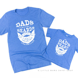 Dads With Beards Are Better / My Dad's Beard Is Better - Set of 2 Tees