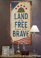 Land of The Free - Canvas