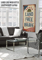 Land of The Free - Canvas