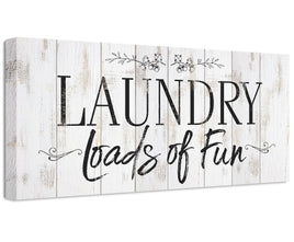 Laundry Loads Of Fun - Canvas