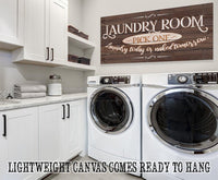 Laundry Pick One - Canvas