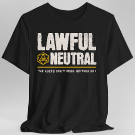 Lawful Neutral Shirt - DnD Alignment T-shirt
