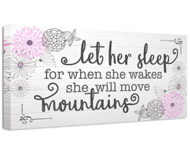 Let Her Sleep - Canvas