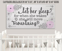 Let Her Sleep - Canvas