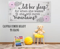 Let Her Sleep - Canvas