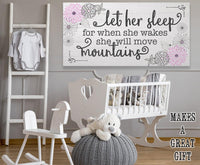 Let Her Sleep - Canvas