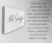 Let's Snuggle - Canvas