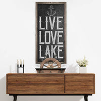 Live Love Lake - Canvas