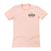 Little Mama Shirt Shop® Logo Tee (Pocket Logo Front, Large Logo on Back) - Unisex Tee