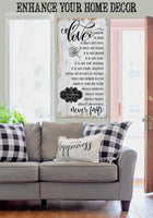 Love Is Patient - Vertical - Canvas