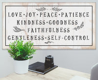 Love Joy Peace - Canvas