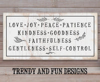 Love Joy Peace - Canvas