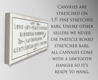 Love Joy Peace - Canvas