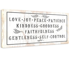 Love Joy Peace - Canvas