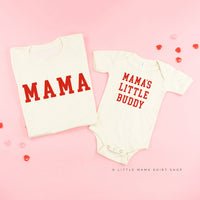 Mama - Varsity / Mama's Little Buddy - Set of 2 Tees