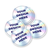 Holographic Stickers - Oval