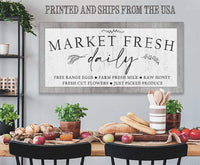 Market Fresh - Canvas