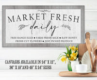 Market Fresh - Canvas