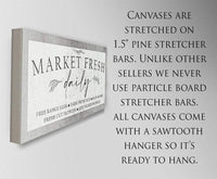 Market Fresh - Canvas