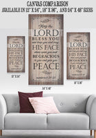 May The Lord Bless - Canvas