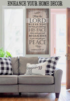 May The Lord Bless - Canvas