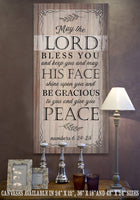 May The Lord Bless - Canvas