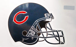Chicago Bears Helmet Reusable JUMBO Cling Auto Home Window Static Decal Football