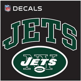 New York Jets 12 Inch Arched Decal Sticker, Vinyl Auto Home Football