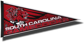 University of South Carolina Gamecocks Soft Felt Pennant, Primary Design, 12x30 Inch, Easy To Hang