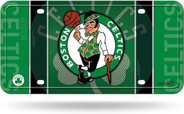 Boston Celtics Metal Auto Tag License Plate, Jersey Design, 6x12 Inch