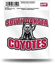 Rico NCAA South Dakota Coyotes Secondary Logo Small Static Decal